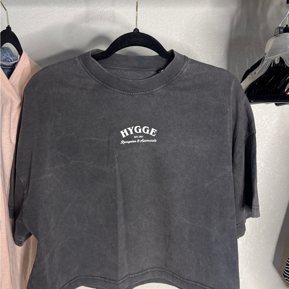 Women's Gray Short Sleeve Tee